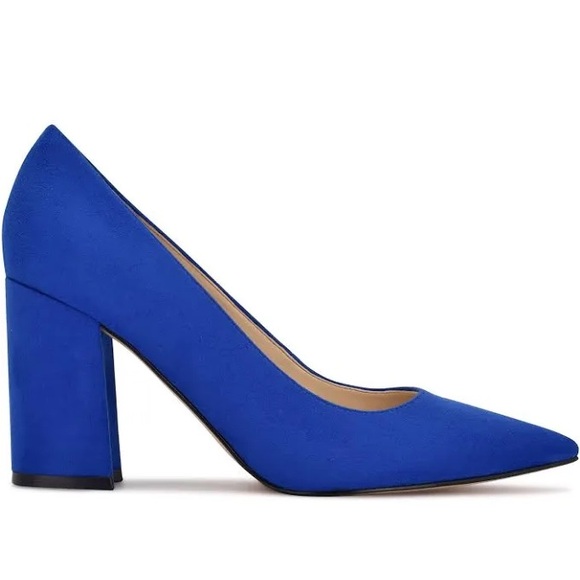 Cara Dress Pumps - COLOR: MEDIUM BLUE - Picture 7 of 7